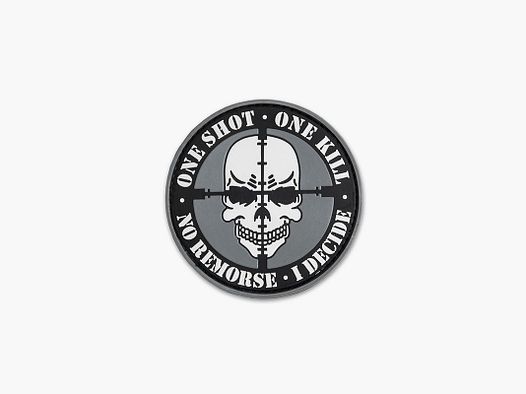 OPENLAND TACTICAL NERG – PATCH AUS GUMMI „ONE SHOT ONE KILL“