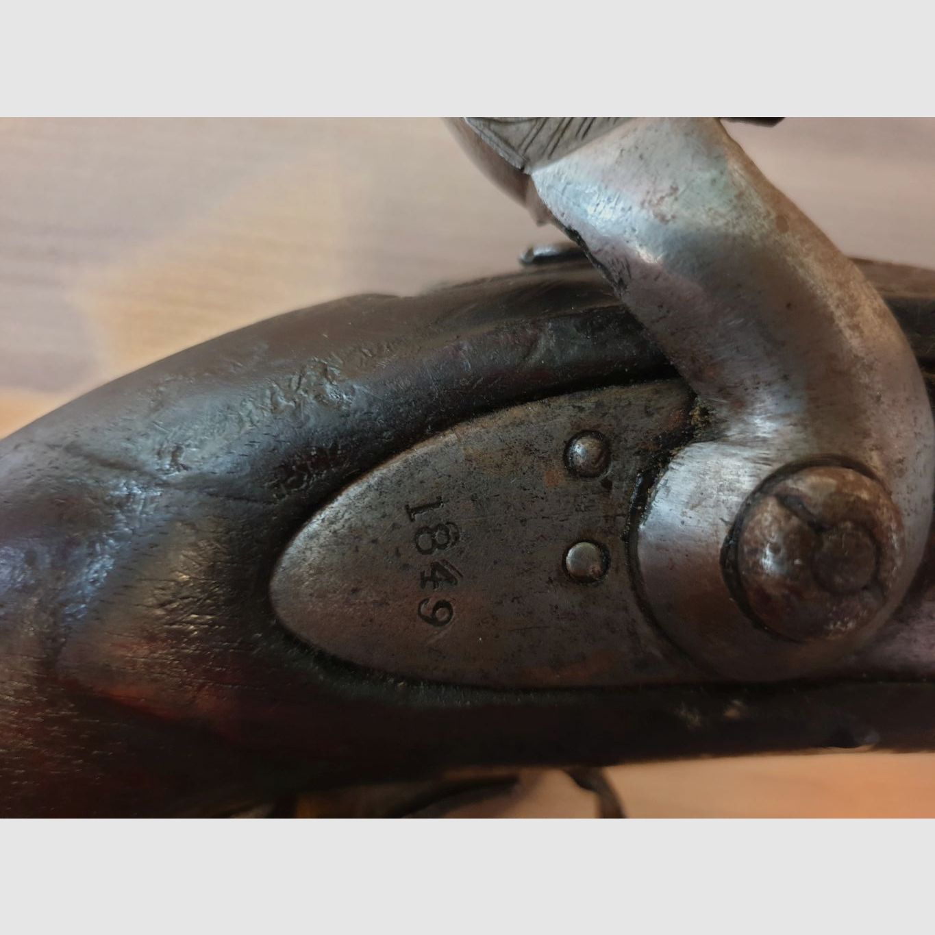 Englische Militärpistole von 1849