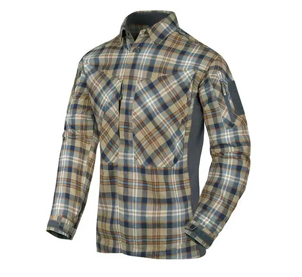 Helikon-Tex - Koszula MBDU Flannel® - Ginger Plaid - KO-MBD-PO-P2