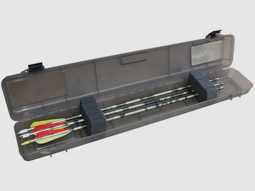 MTM Caja de flechas para ballesta Ultra Compact BHUC-41 clara ahumada para 12 flechas de 32''