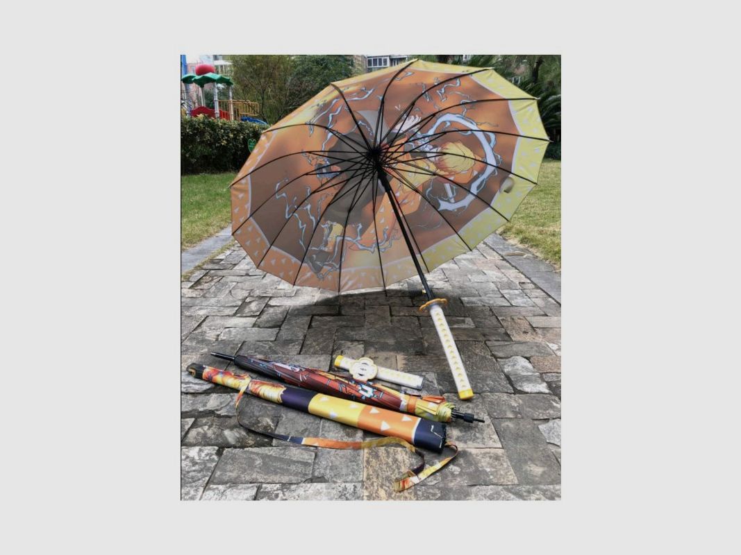 Demon Slayer Katana Regenschirm Agatsuma Zenitsu