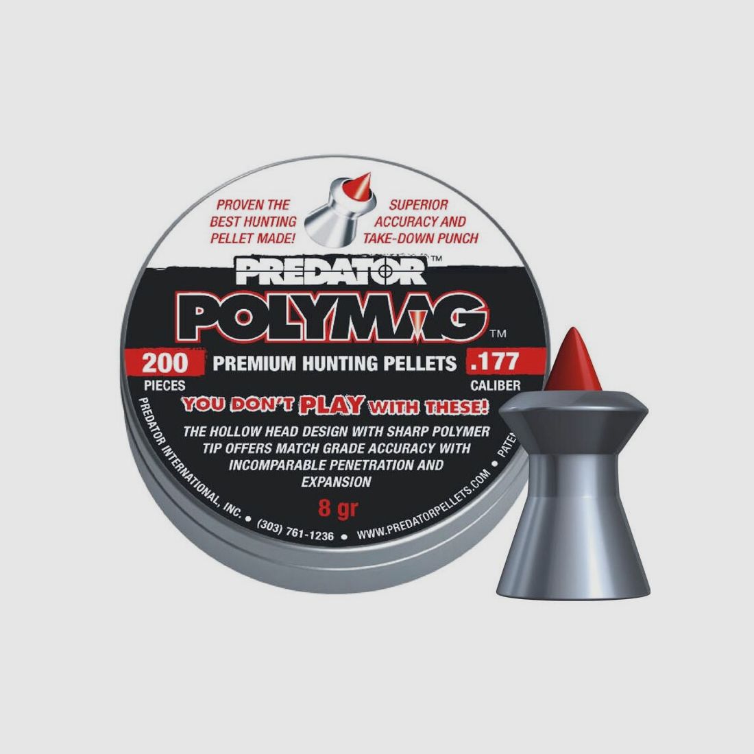 JSB Diabolo Predator Polymag 4,5