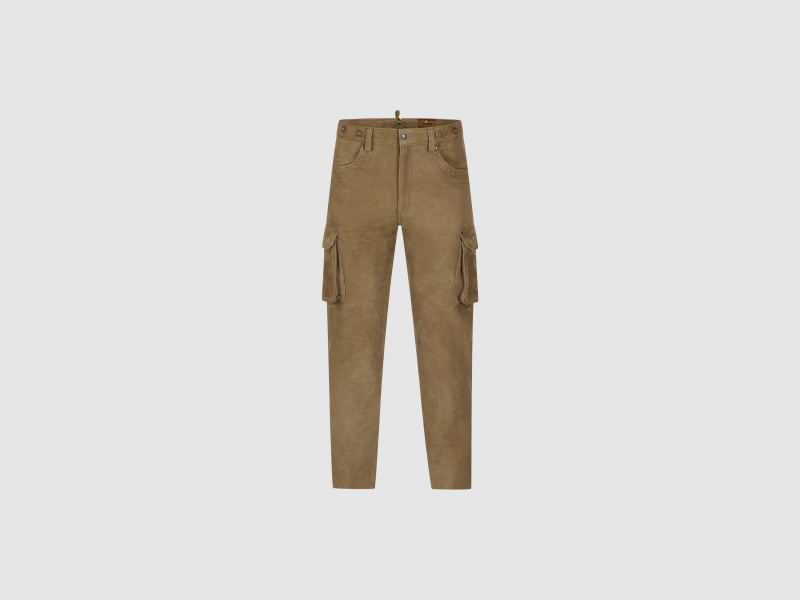 il Lago Prestige Lederhose Zermatt Herren (Braun) | 52