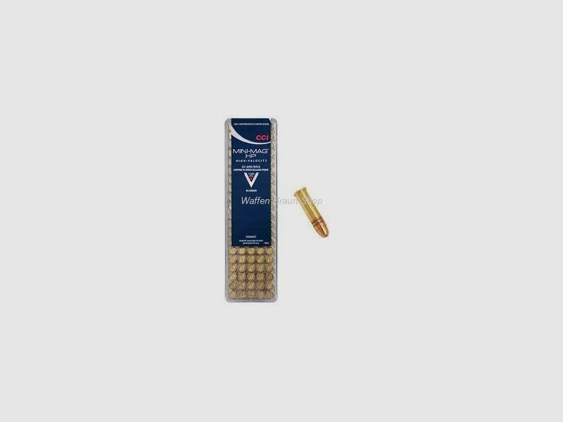 CCI 0031 .22LR MINI MAG HS 36 grain pokryte miedzią 100 sztuk
