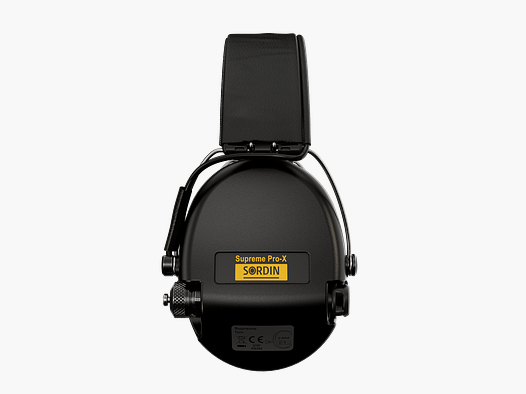 Sordin Supreme Pro X zwart canvas hoofdband
