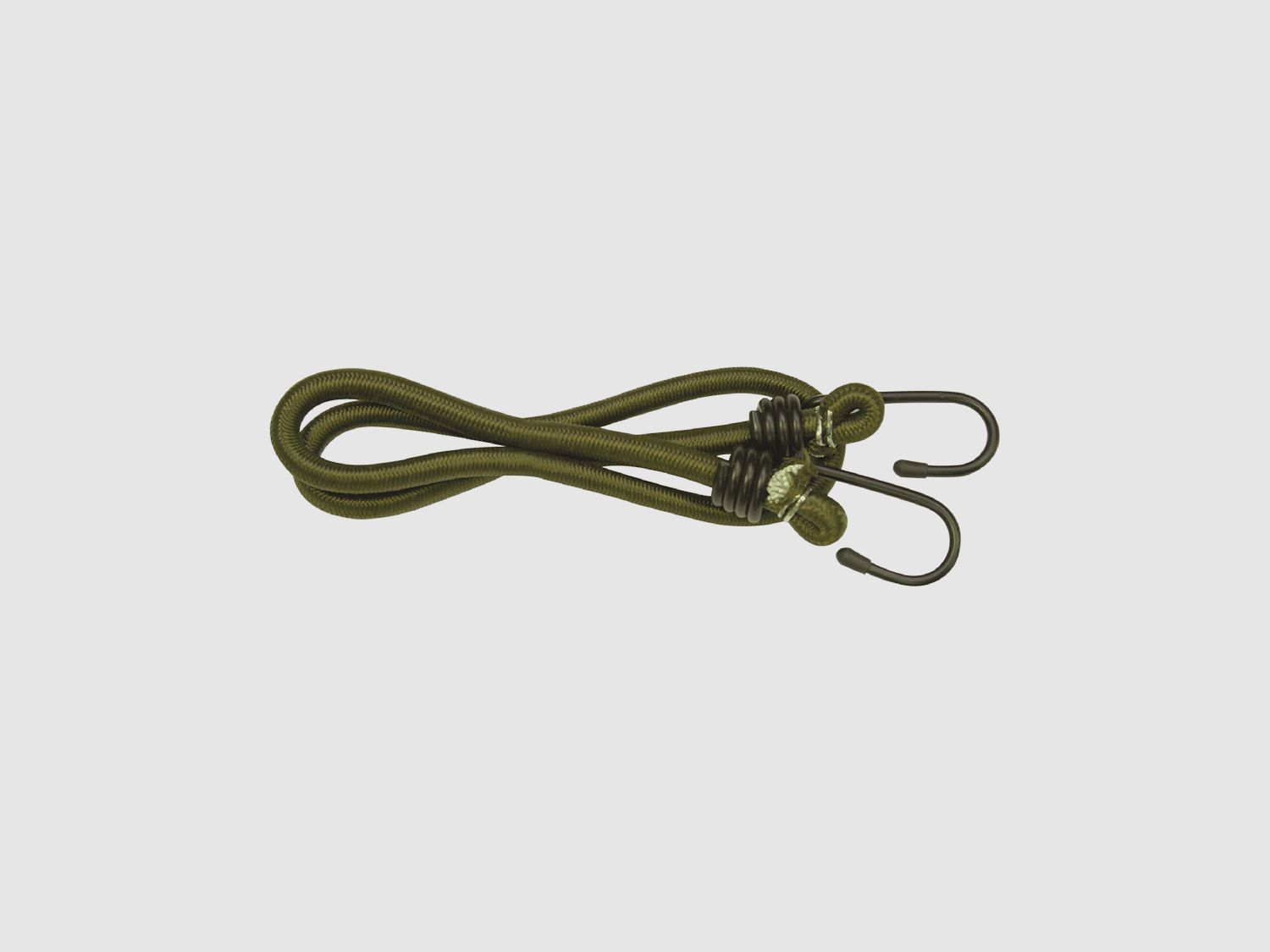 Highlander Forces Spanngummi mit Haken 8mm x 75cm 2er Set