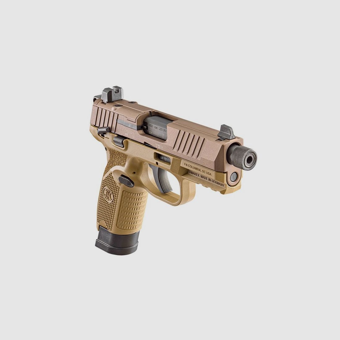PISTOLEN FN 502TM FDE TACTICAL 22LR, Bild 2 von 3