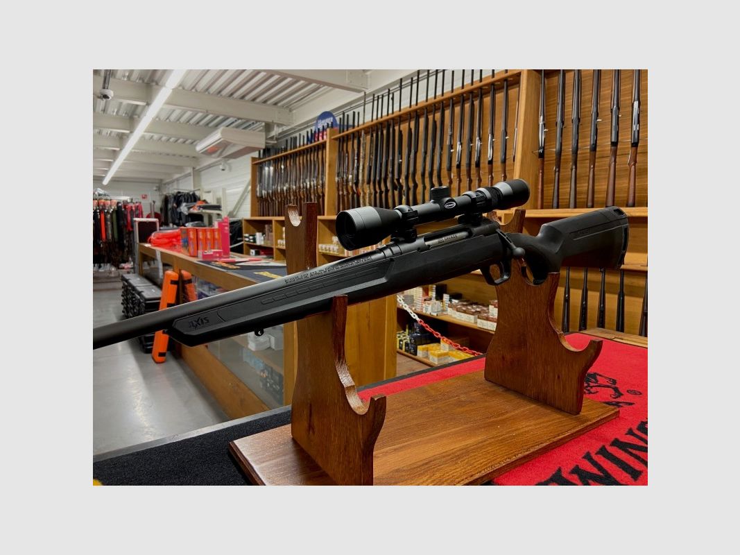 Savage Axis mit Gewinde für Linkshänder + Zielfernrohr 3-9x40, Bild 3 von 6