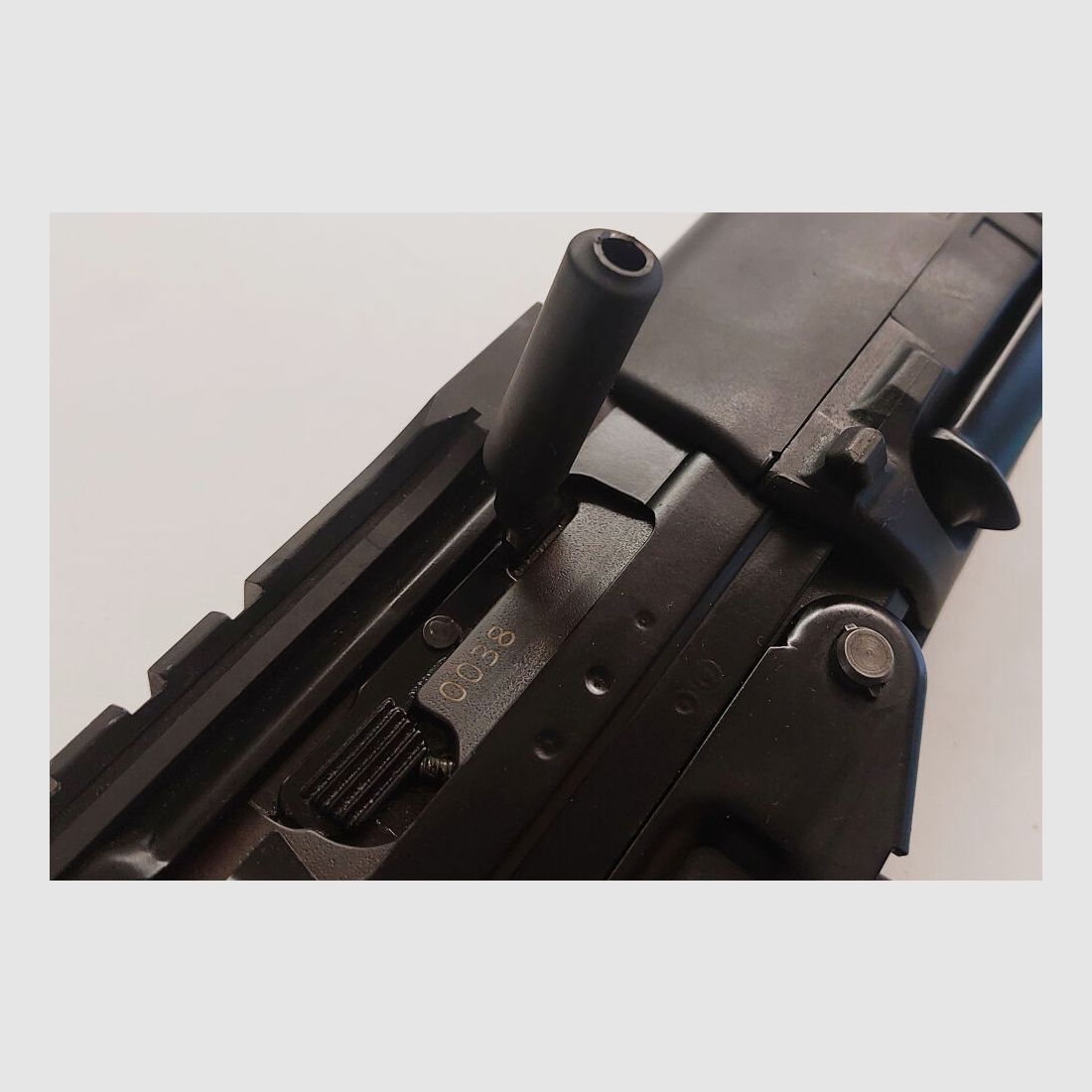 SIG long loading handle angled, tension lever, sniper version for SIG Stgw90/PE90