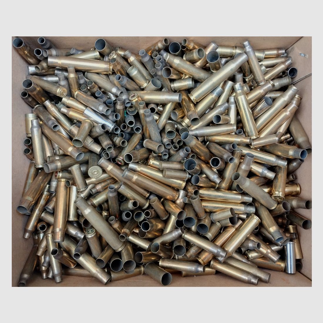 Patronenhülsen Konvolut 10kg Messing