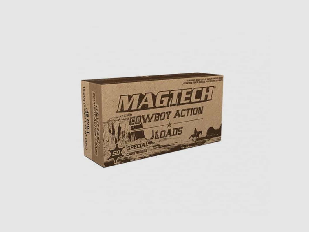 .45 Colt Magtech Cowboy Action Loads Flat Nose 250grs., Bild 1 von 2