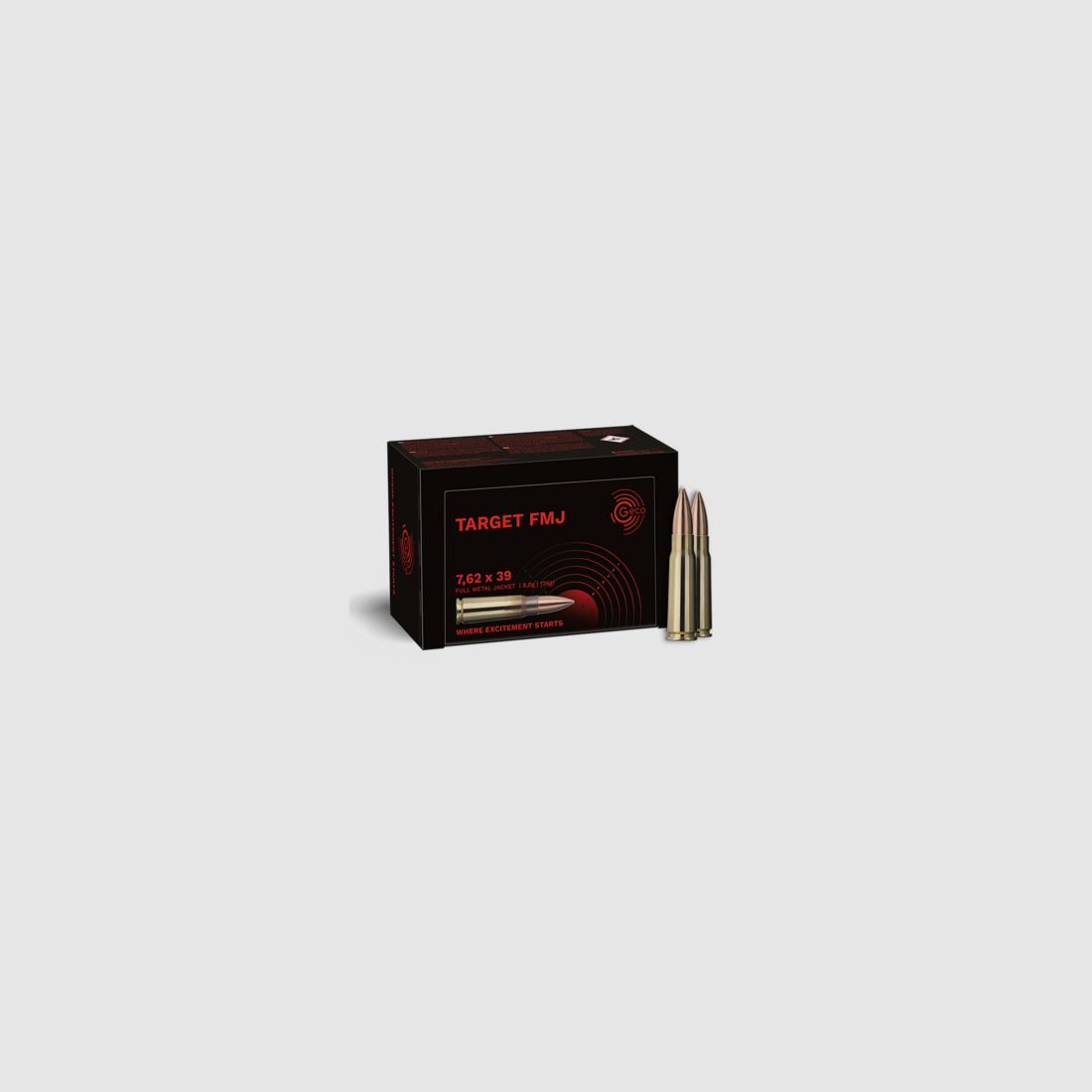 Geco 7.62x39mm Geco 8.0g/128gr 50-Schuss, Bild 2 von 2