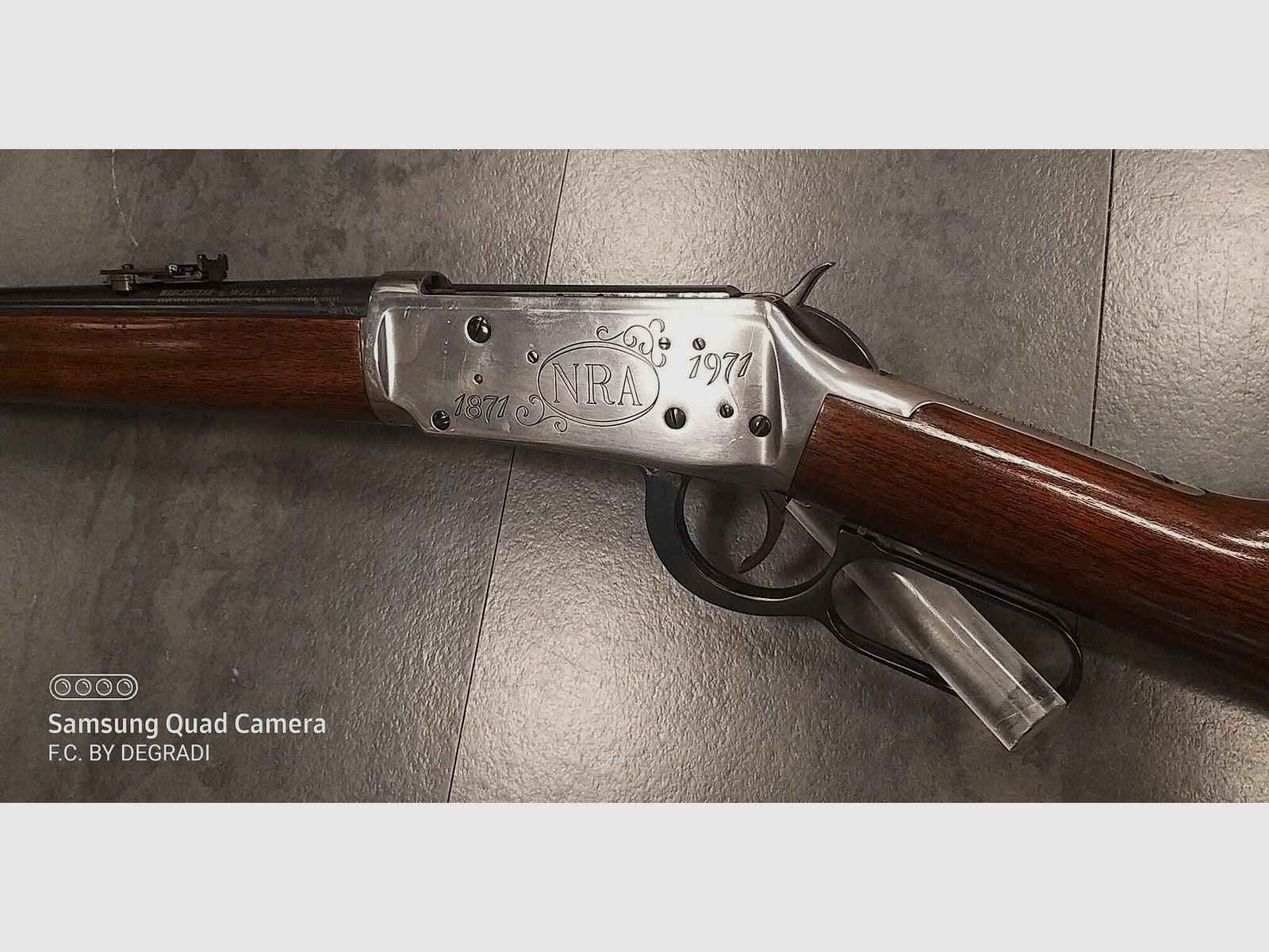 WINCHESTER MODEL 94 CENTENARIO NRA CALIBER 30-30 WIN. 2 EXAMPLES, image 6 of 10