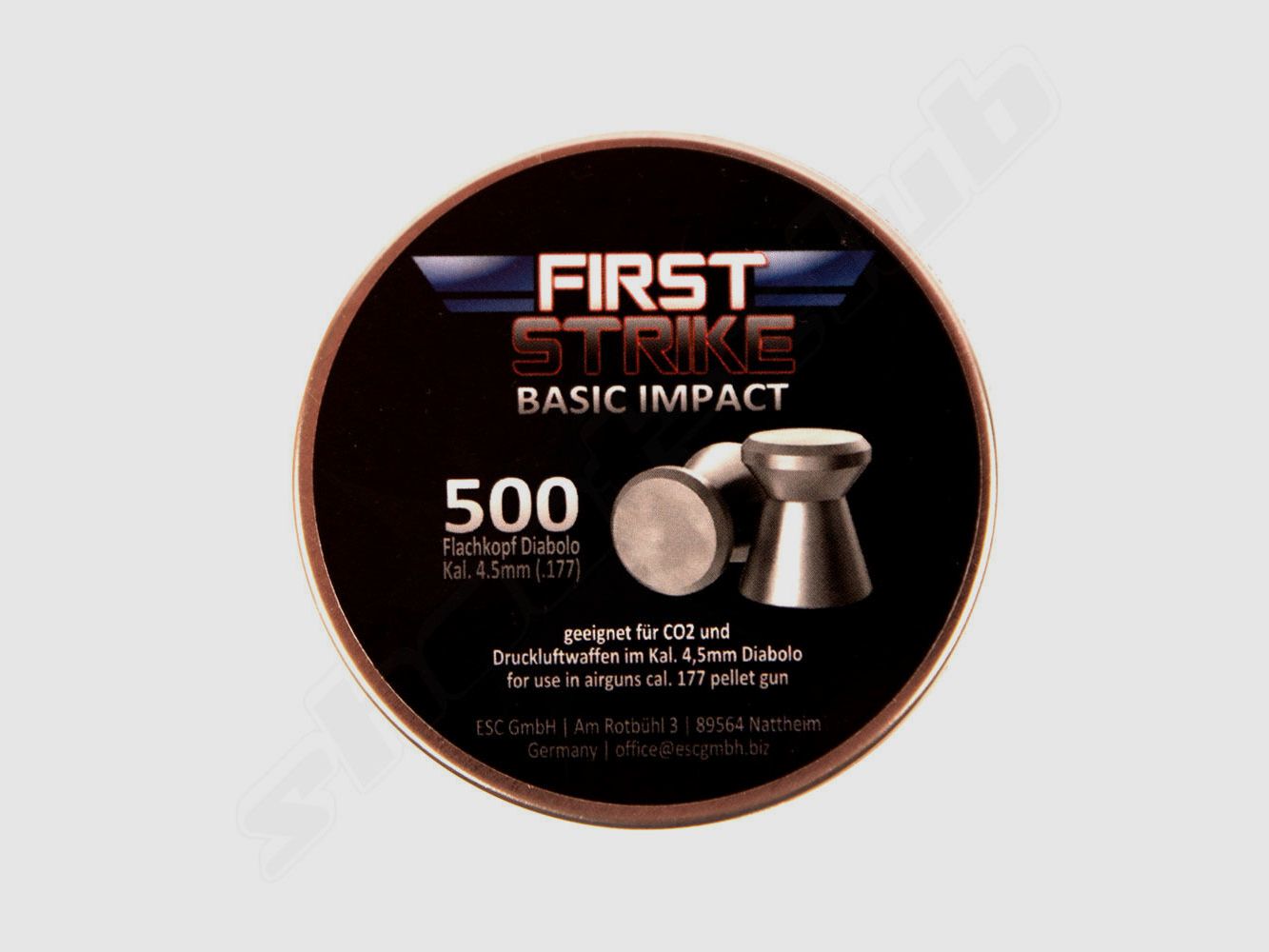 First Strike Basic Impact Diabolos 4,5mm / 0,46 g / 500 Stk