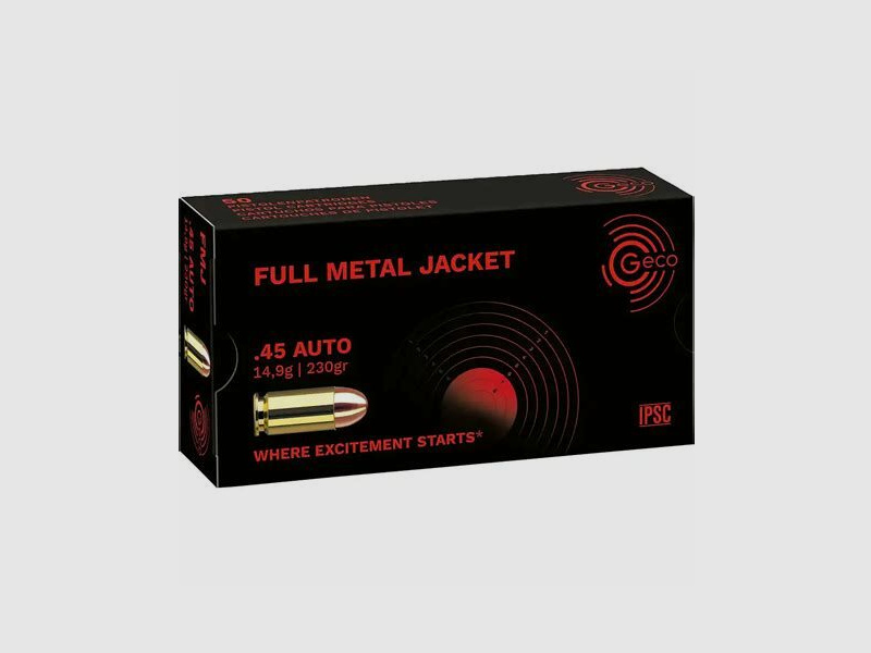 Geco Geco .45 ACP 230 grs FMJ RK