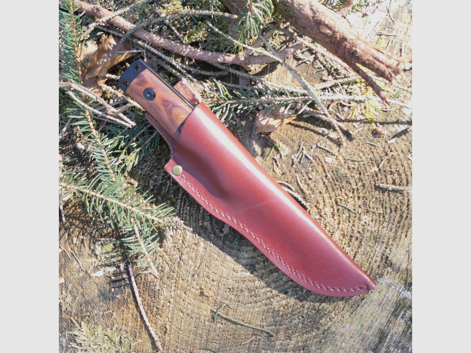 Herbertz Feststehendes Messer Cocobolo-Holz, Bild 6 von 6
