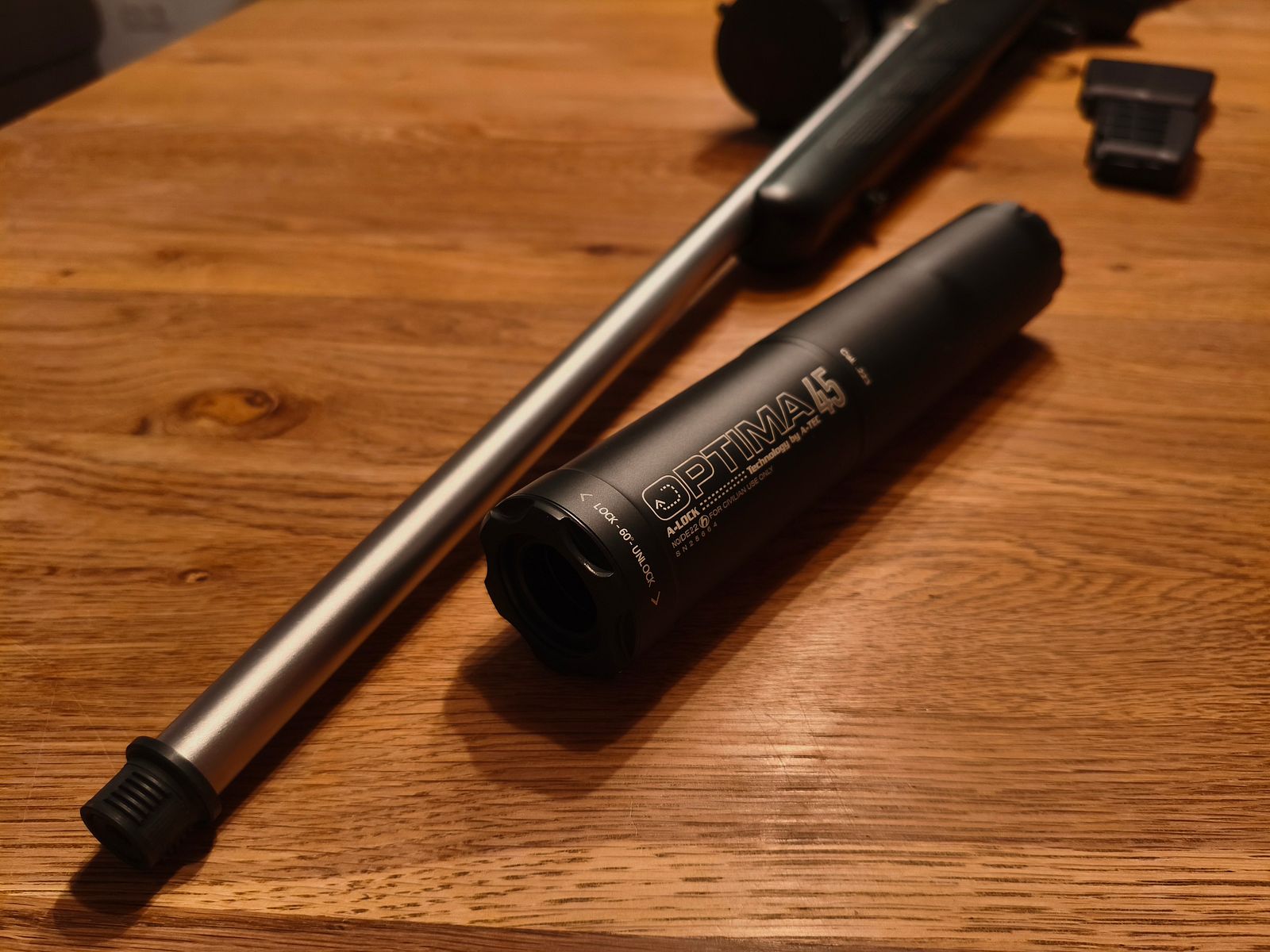 TIKKA T3 LITE STAINLESS 22-250 jagdfertiges KOMPLETTPAKET inkl. BURRIS und A-TEC