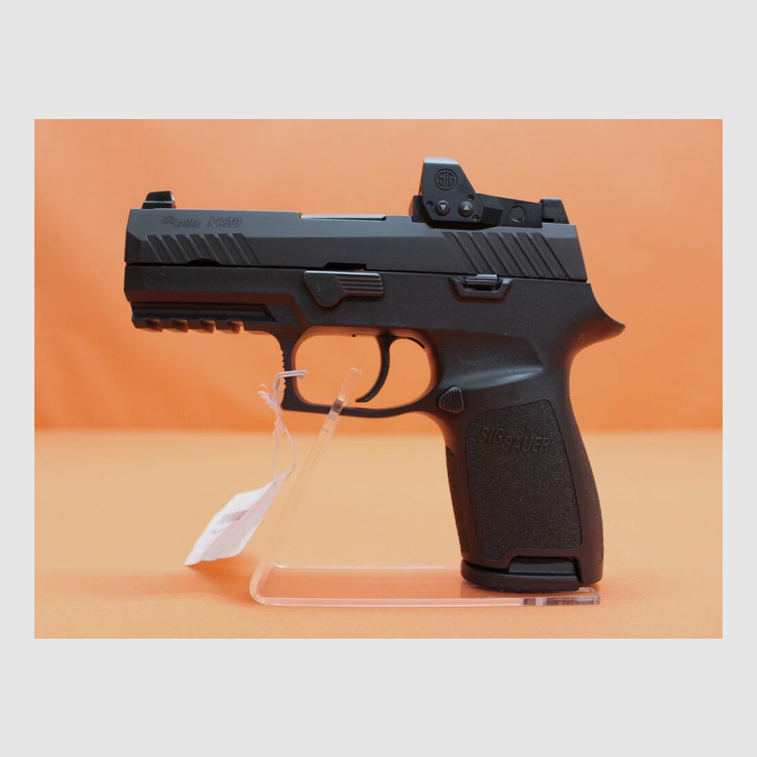 SIG Sauer Ha.Pistole 9mmLuger SIG Sauer P320 Compact RXP 98mm Lauf/ ROMEO1 PRO Leuchtpunktvisier (9mmPara)