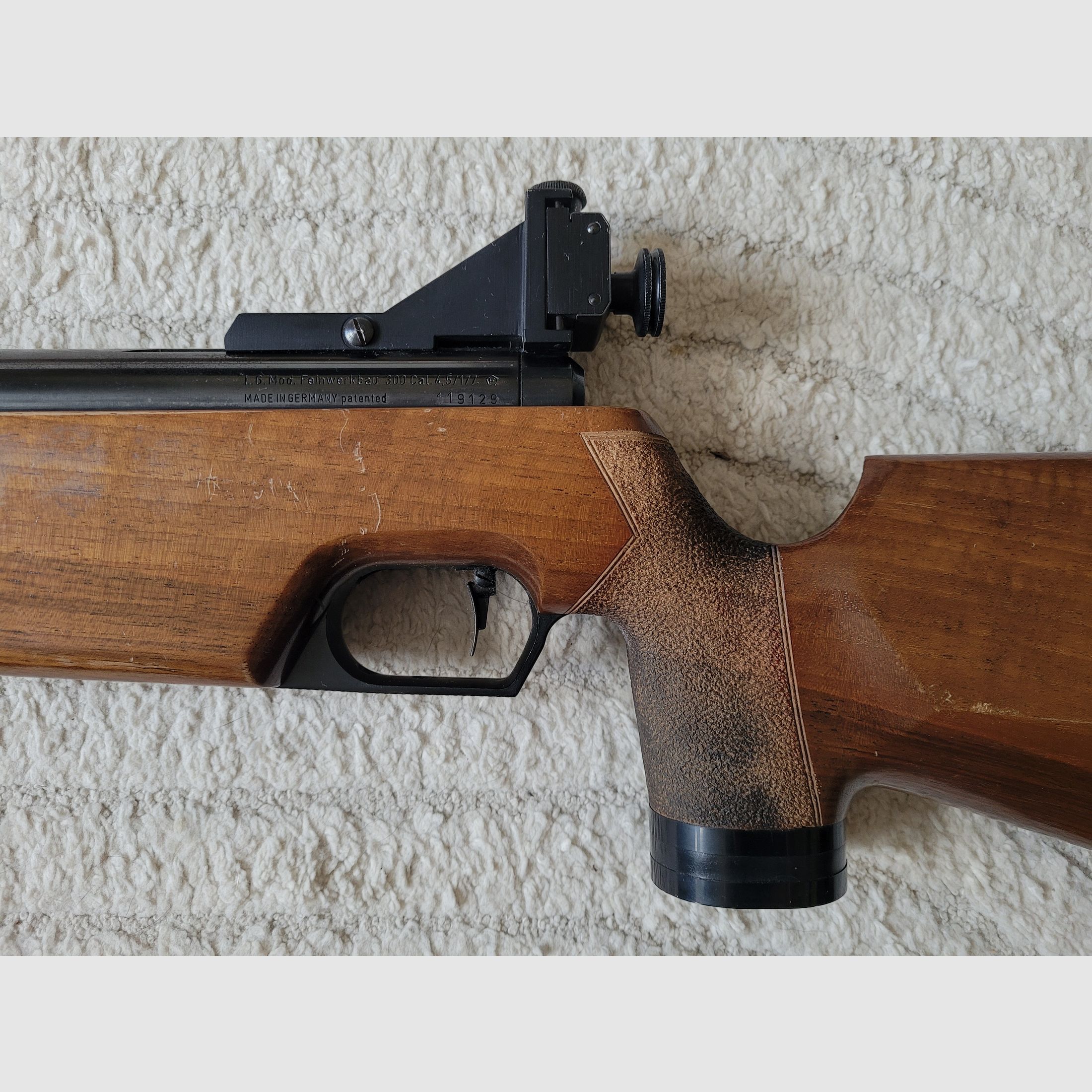 Feinwerkbau 300, Match-Luftgewehr Kal. 4,5mm (.177) guter Zustand , Bild 3 von 8