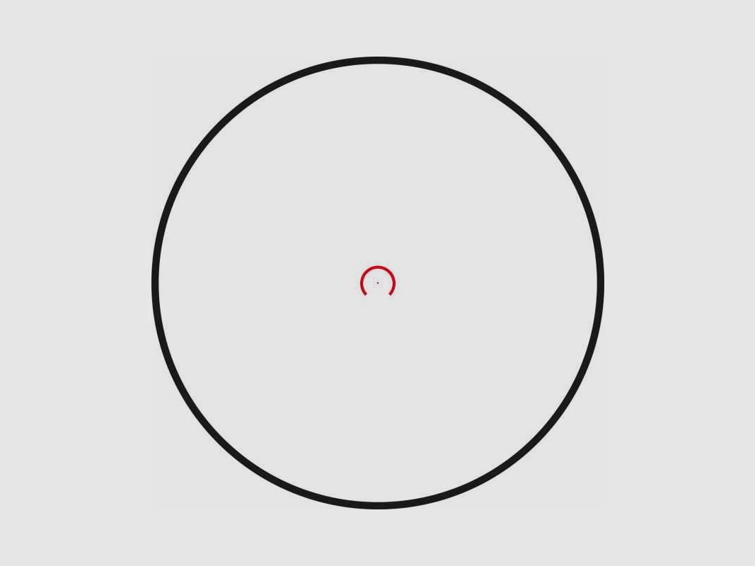 Hawke Prism Sight 1x15 Speed Red Dot Weaver Micro T-2 Schnittstelle