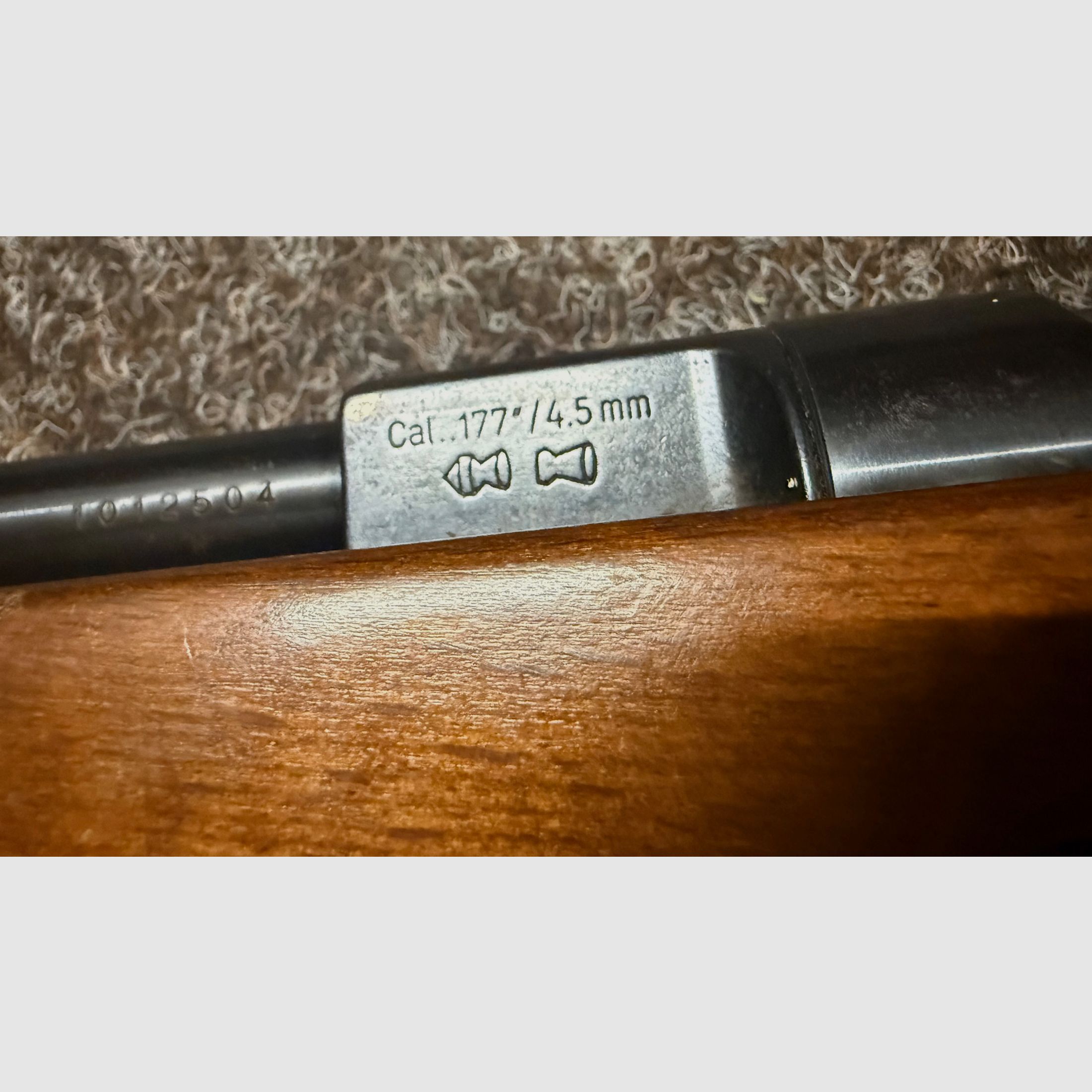 Air rifle HW 77 F fixed barrel mark