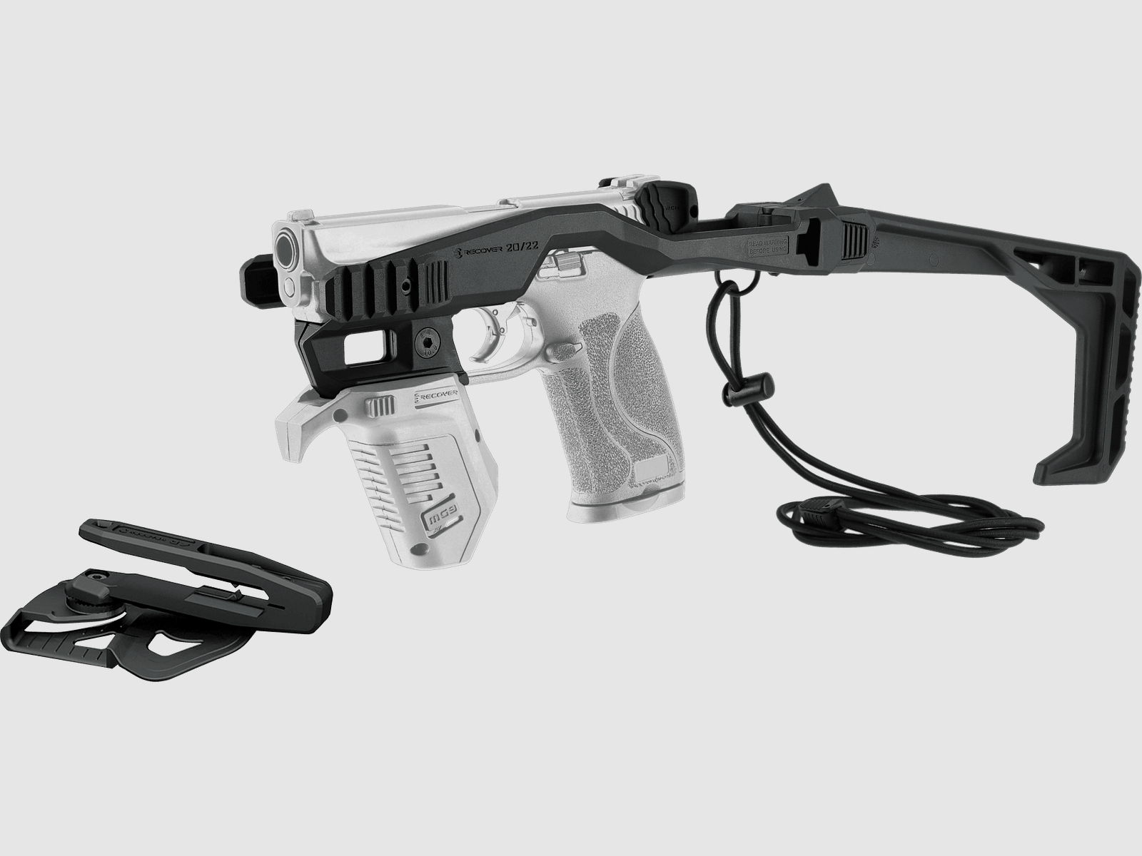 Recover 20/22 Stabilizer Basiskit Level 2 für Smith & Wesson, inkl. Holster