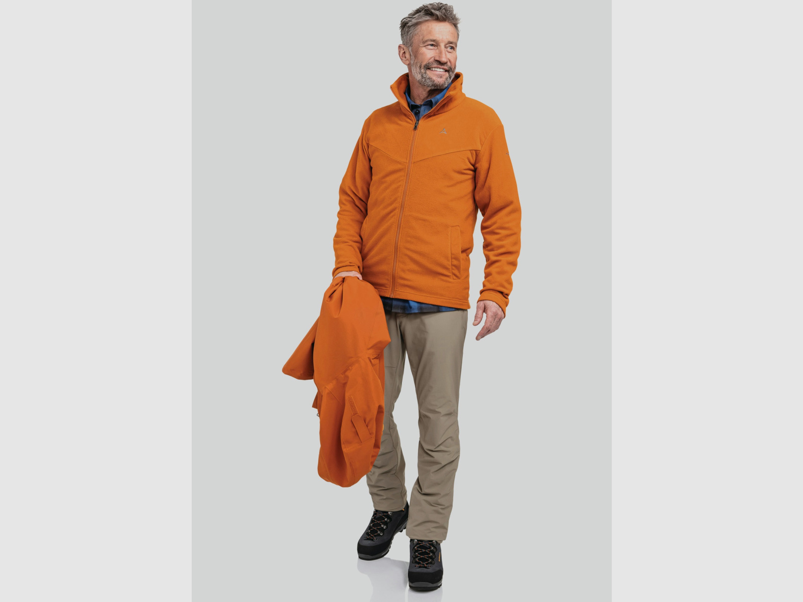 SCHÖFFEL Hiking 3in1 Jacket Style Okere MNS Orange