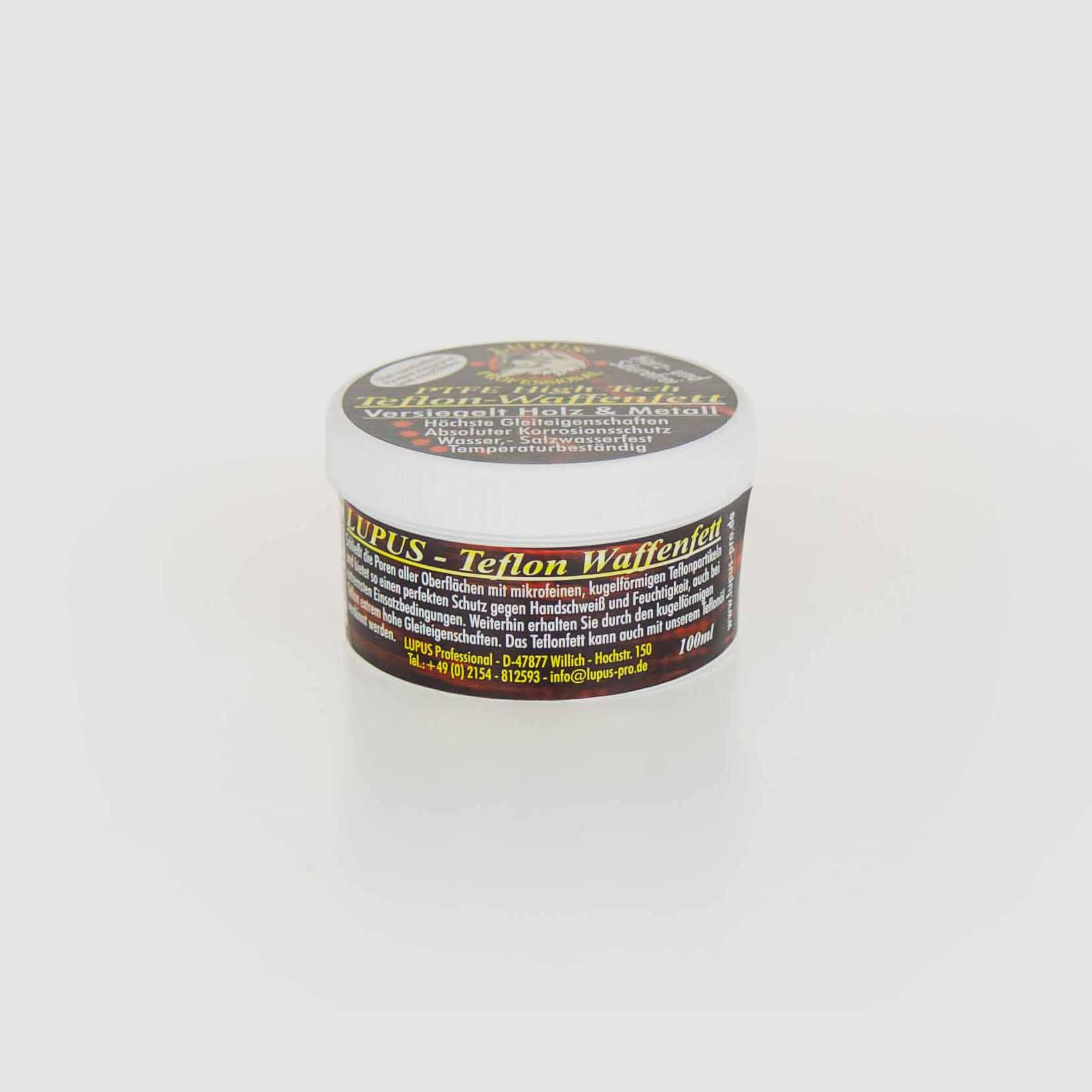 Teflon Waffenfett - LUPUS – Inhalt: 100g