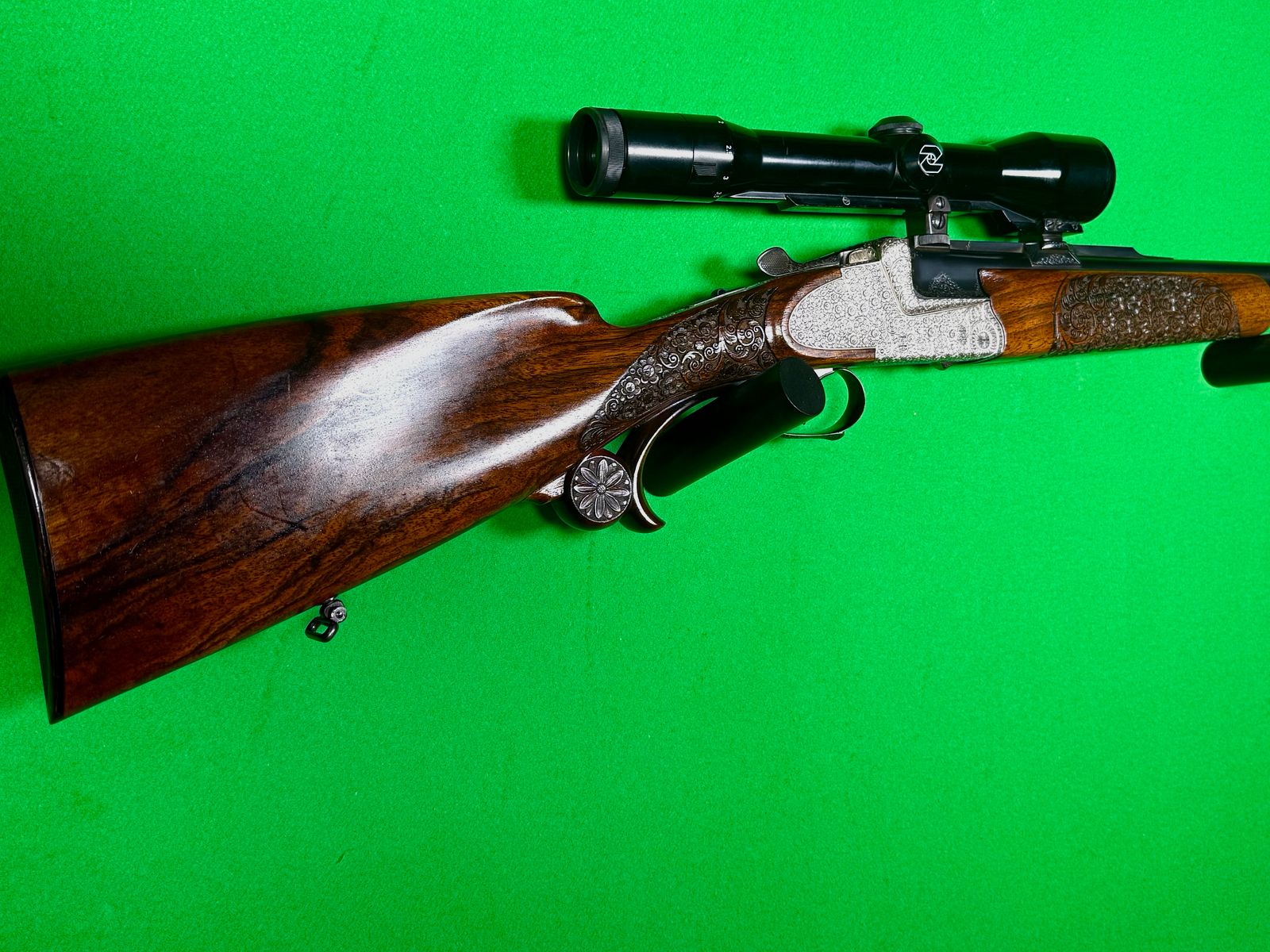Exclusive unique piece break-action rifle 6.5x57R & 16/70 1 of 1!