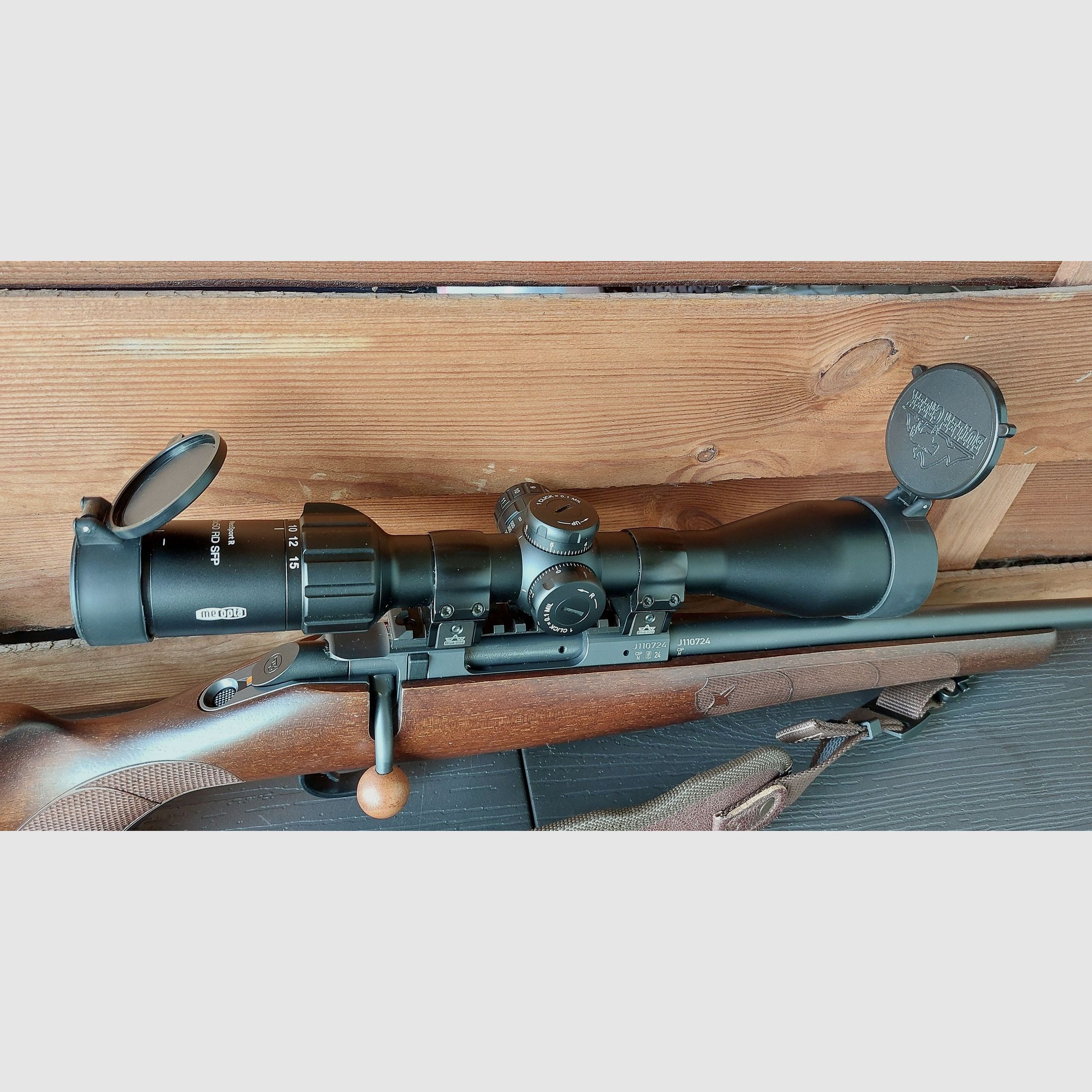 CZ 600 American mit MeoSport R 3-15x50 montiert und eingeschossen inkl. Komplettpaket!