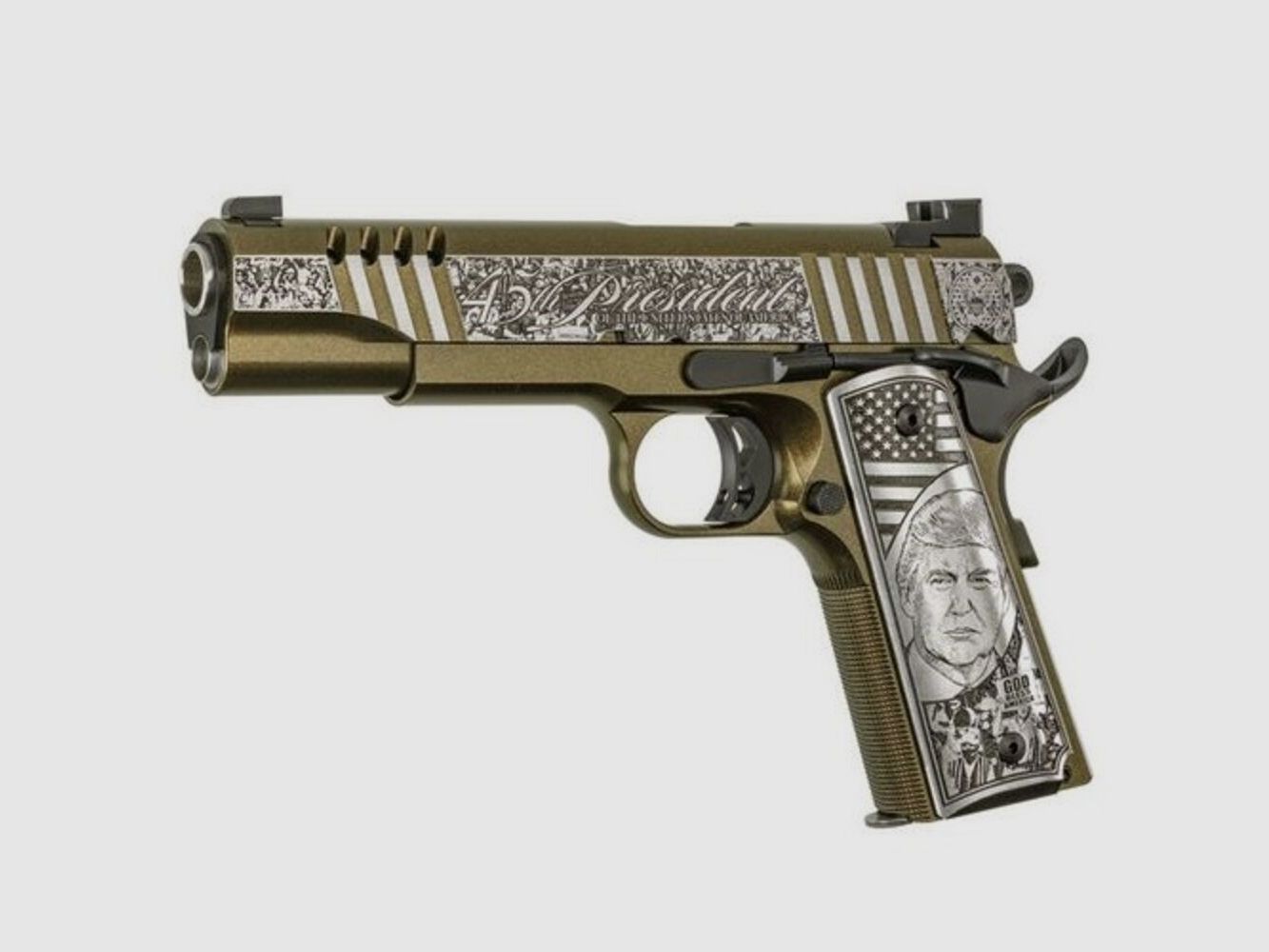 Auto-Ordnance 1911A1 Trump 5" (5 Zoll) Rally Cry, Bild 3 von 5