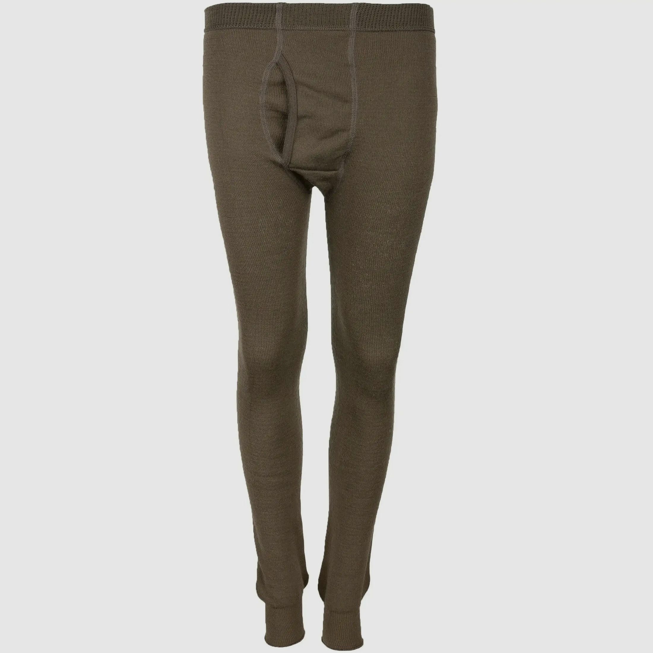 Woolpower Woolpower Long Johns 200 con abertura - Pine Green / L Hombres