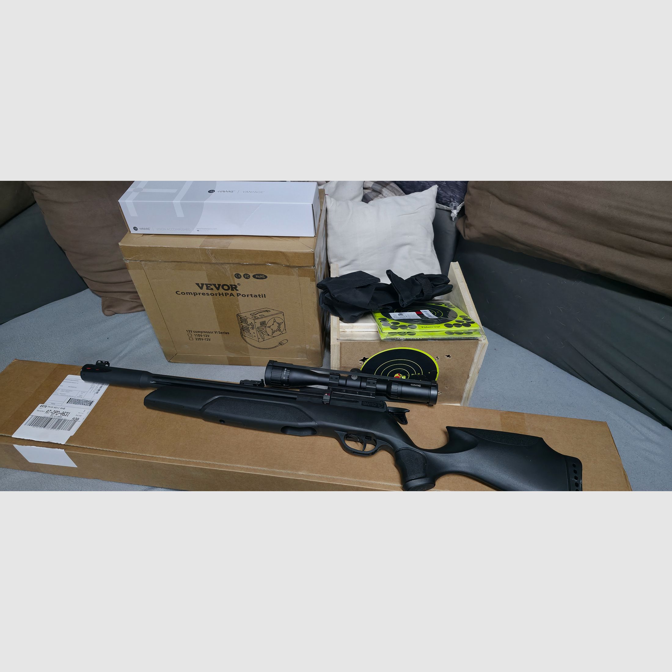 GAMO ARROW 5.5mm PCP Hawke 14141 Compressor Complete Set