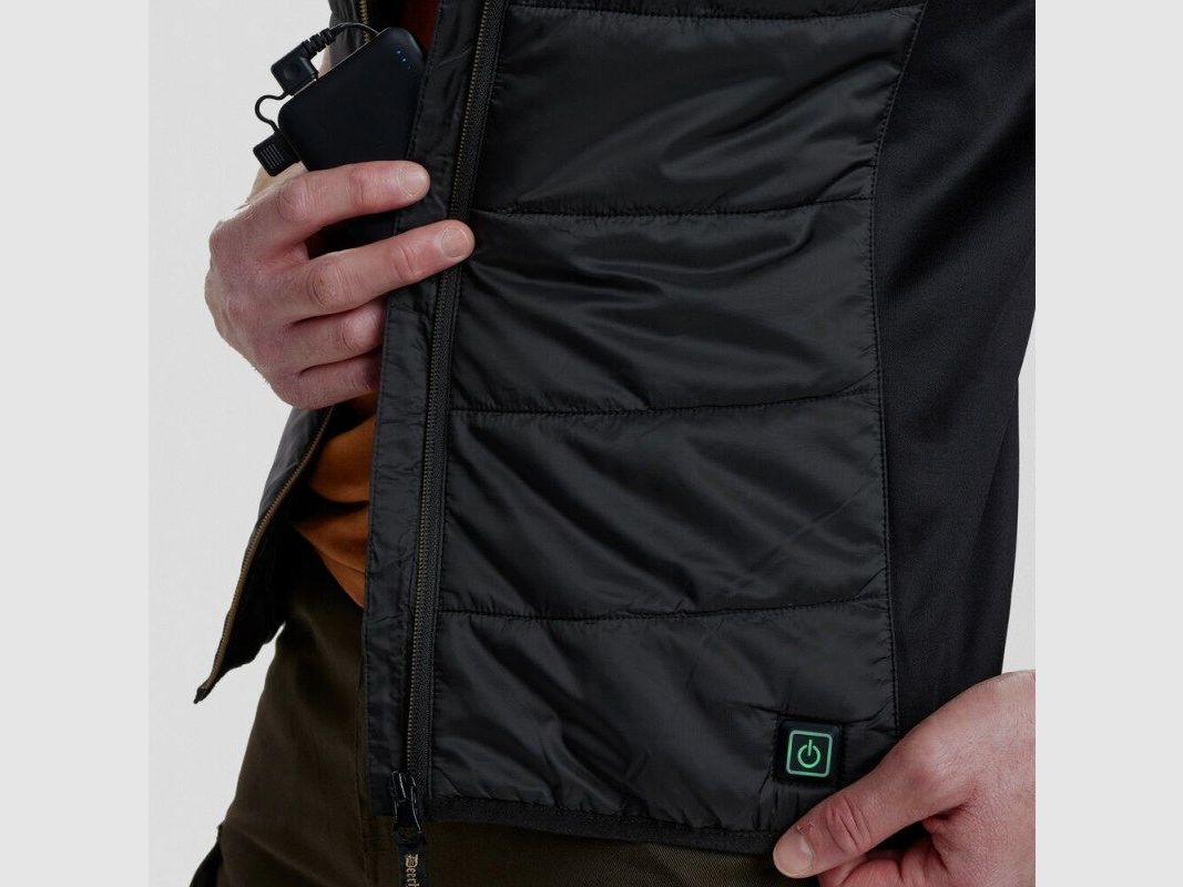 Deerhunter Herren Heat Innenweste Schwarz