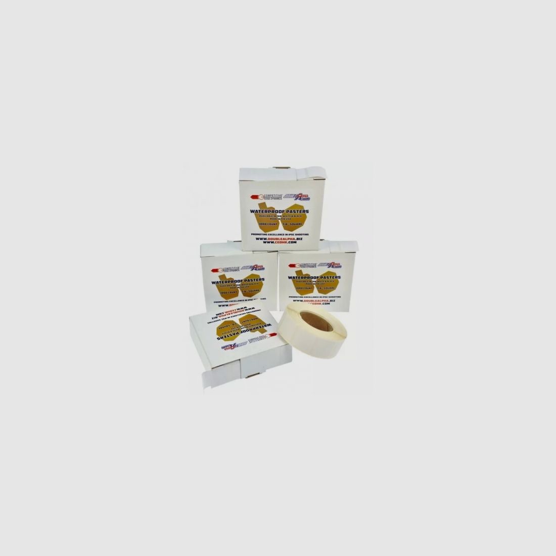 DDA WASSERDICHTE PATCHES BRAUN 1000 STK., Bild 1 von 2