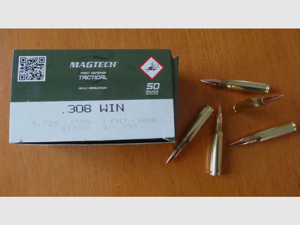 Magtech 50 Patronen Magtech .308 Win.9,7g /150 grs.