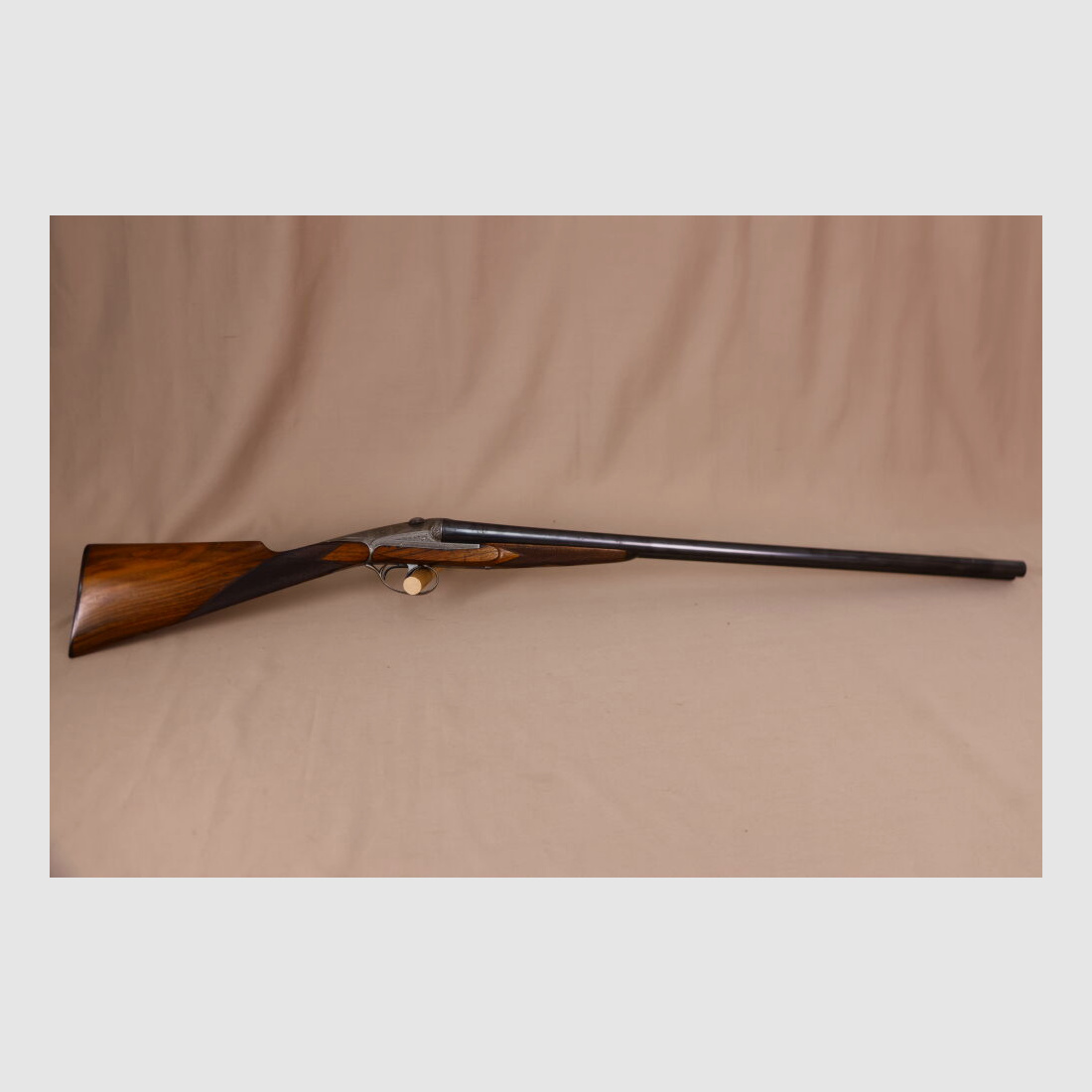 Darné ; St. Etienne Querflinte // tolle Gravur // gebläute Abzüge // honigf. Schaft // TOP