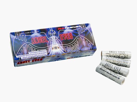 Zink Feuerwerk ANGEL EYES Sternbombetten 20 Stk. 15 mm