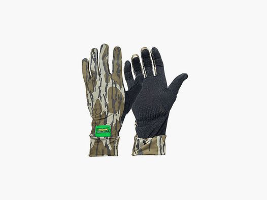 Primos Mossy Oak Bottomland Anti-Slip Stretch Gloves