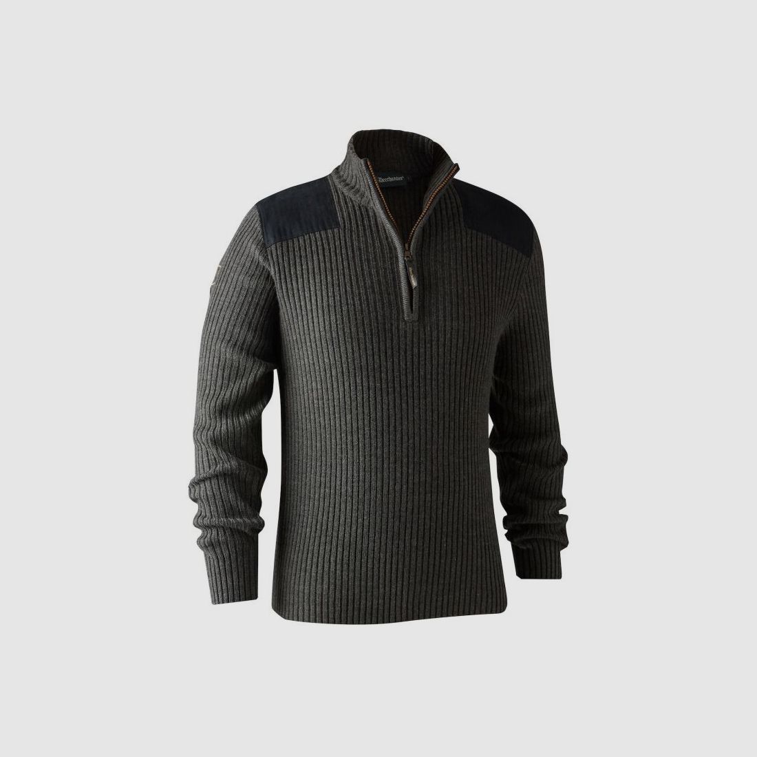 Deerhunter Herren Strickpullover Rogaland mit Reißverschluss
