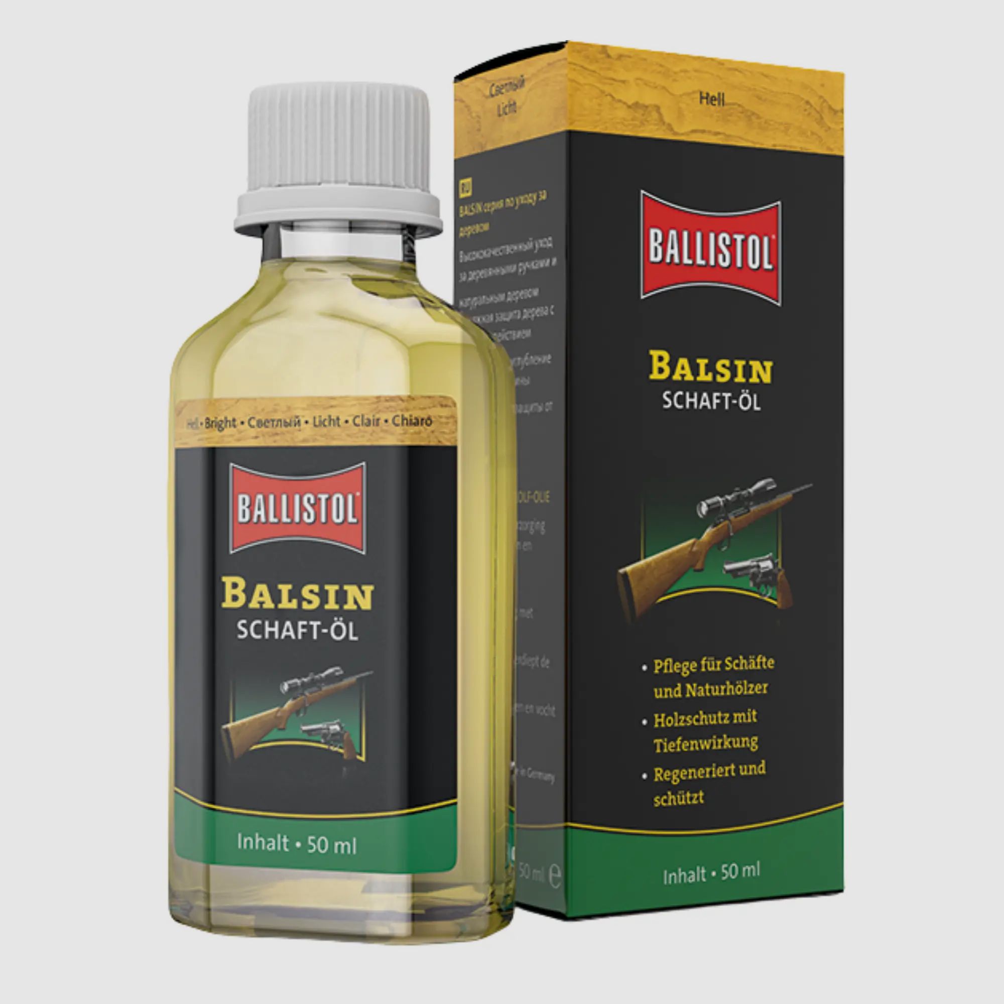 Ballistol Balsin Aceite para Culatas Claro (50 ml)