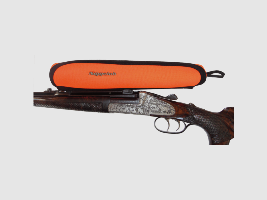 Housse de lunette de visée en néoprène Niggeloh – orange, image 1 sur 2