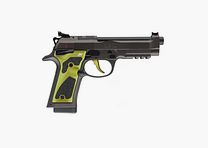 Beretta 92X Performance Dark Series YELLOW Optic Ready – 9x19mm