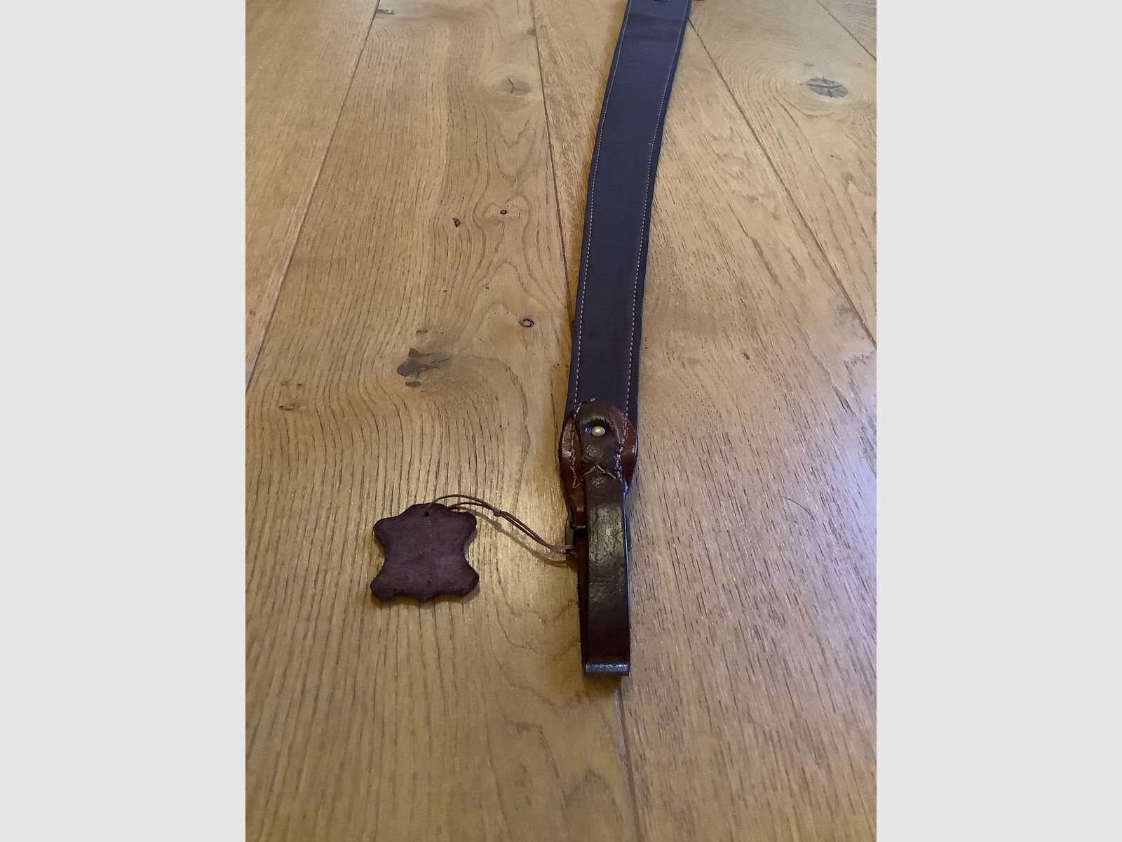 Gewehrriemen Leder