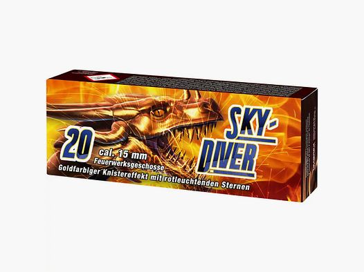 Umarex Signal Feuerwerk Sky Diver, 20 Schuss