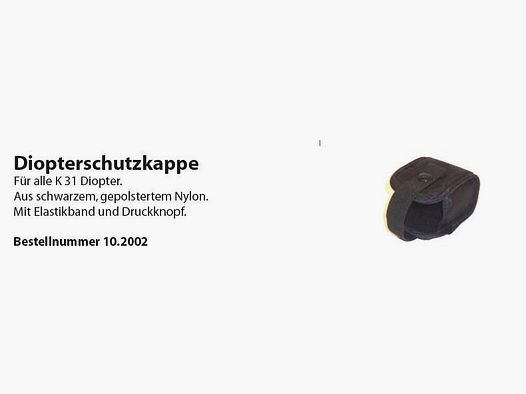 Wyss Diopterschutzkappe K31