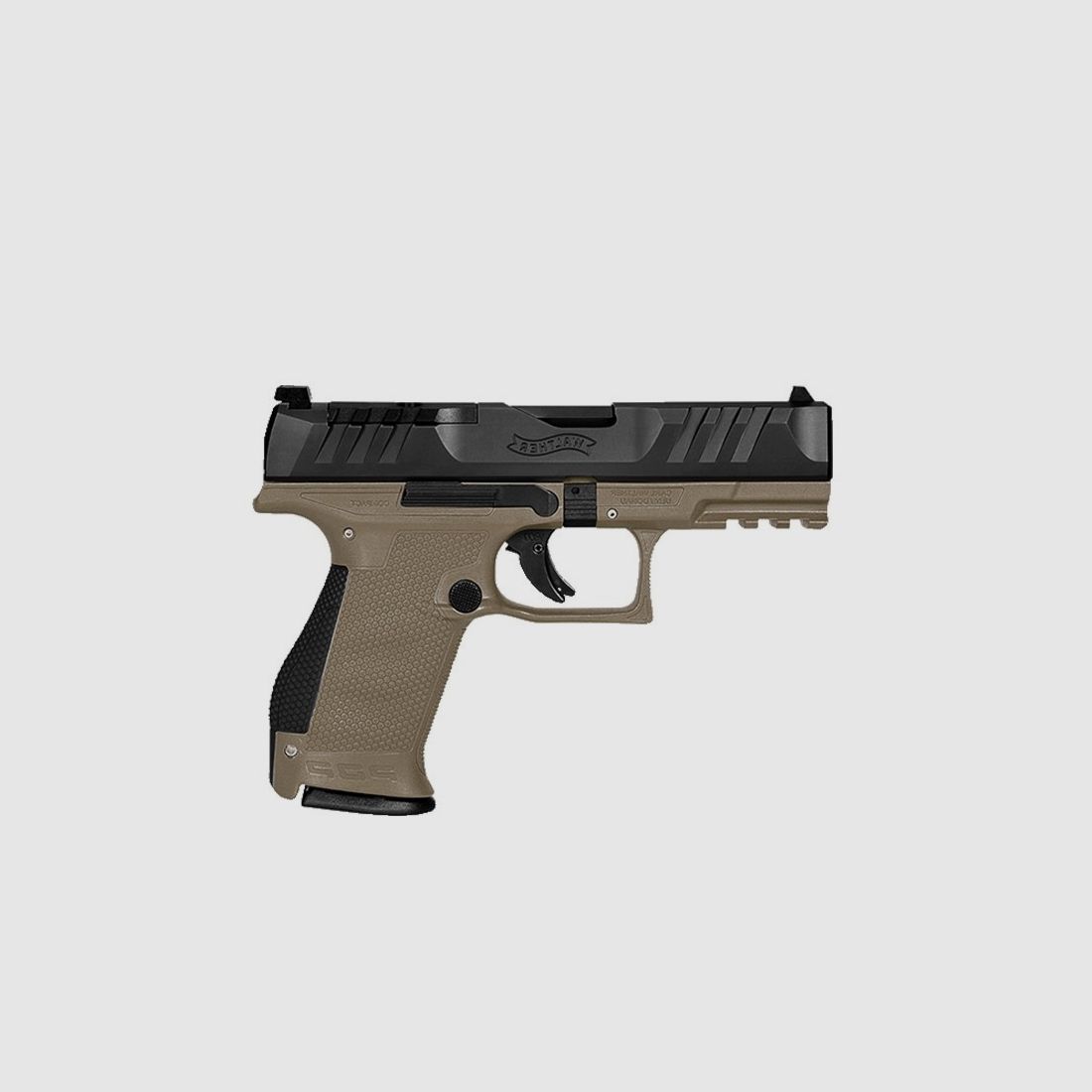 Walther Pistole PDP Compact FDE 4″ – 9 mm Para