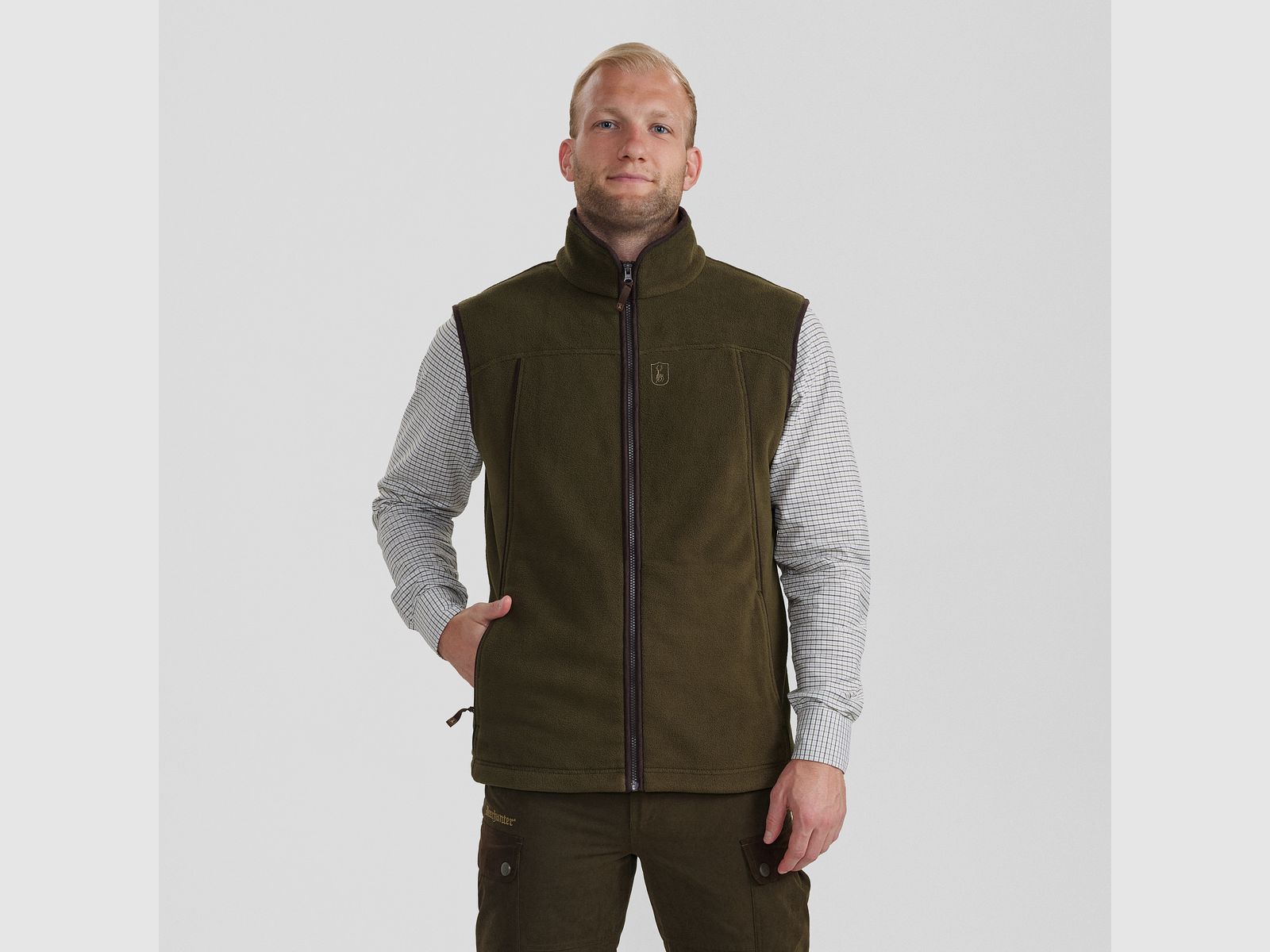 Eagle Fleeceweste - Tarmac Green – Größe: 2XL