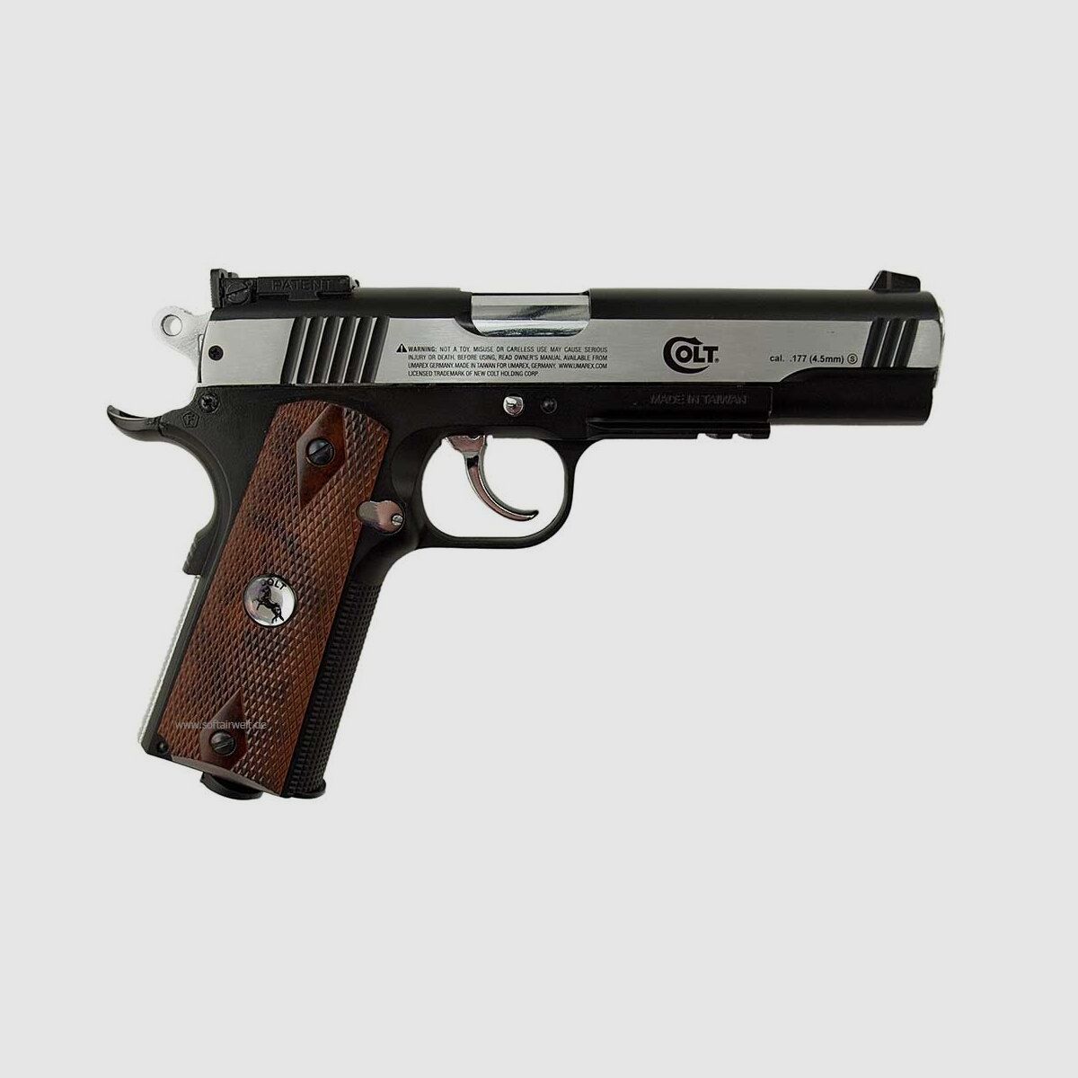 Colt Special Combat Classic brüniert, Dark Ops Finish CO2 cal. 4,5mm BB