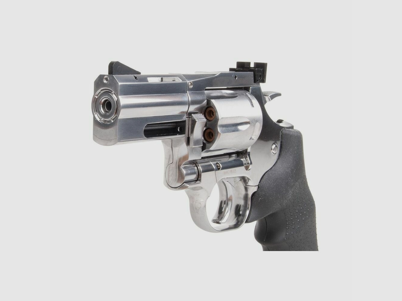 Dan Wesson 715 2,5" Argento 4,5mm BB Pressione d'Aria Co2